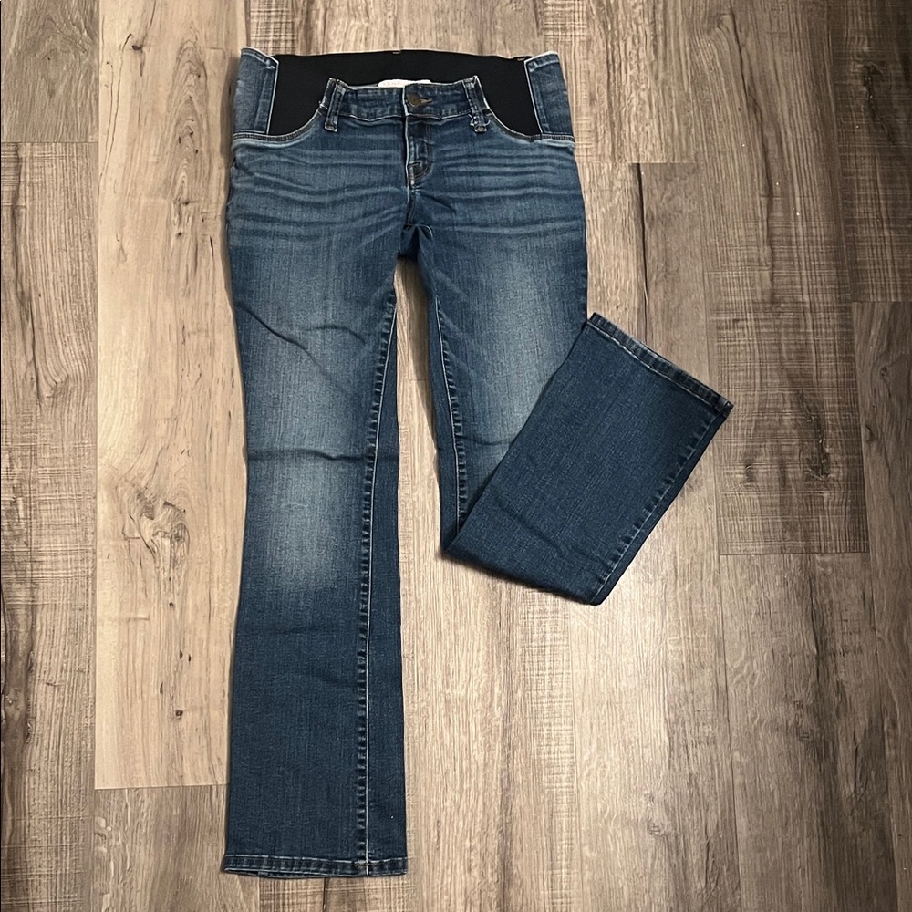 Isabel Maternity by Ingrid & Isabel Indigo Boot Cut Jeans